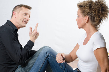couple arguing
