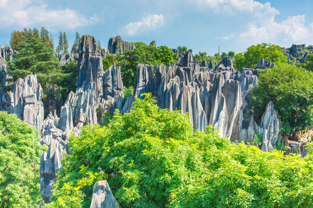 Stone Forest Scenic, Kunming, Yunnanのeditorial素材