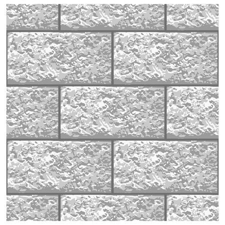 White Marble brick seamless pattern, vector patternのイラスト素材
