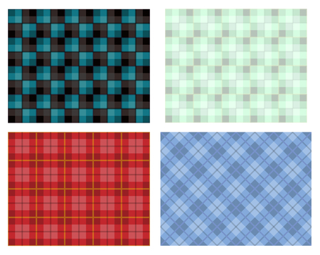 Seamless modern lumberjack pattern, vector designのイラスト素材