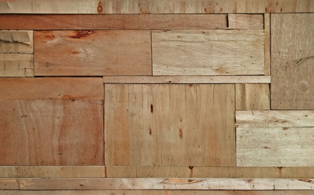 Old brown grunge wooden board texture and backgroundの写真素材