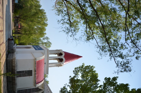 Exterior of a unique buildingのeditorial素材