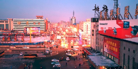 Street nightのeditorial素材