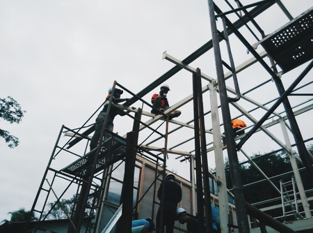 House Building in Kelantanのeditorial素材