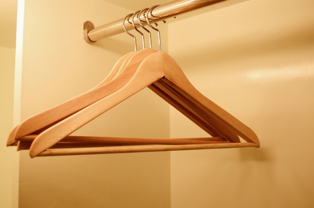 clothes hangerの写真素材