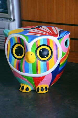 Chair mortar owlの写真素材