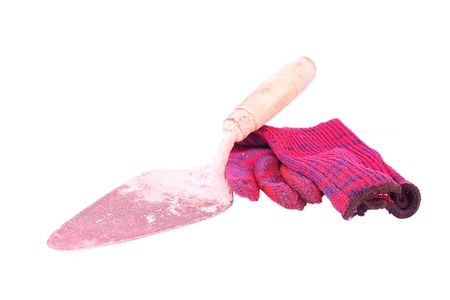 Plastering toolsの写真素材