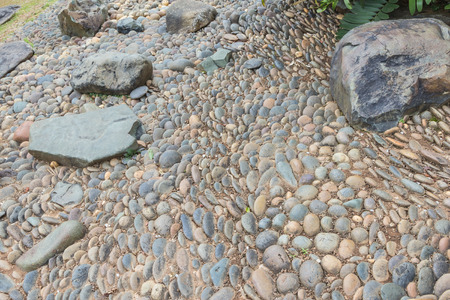 Sea stones background の写真素材