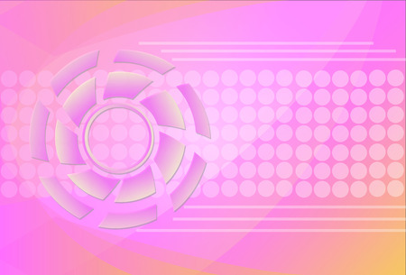 tech circle and arrow backgroundのイラスト素材