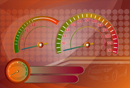Speedometer needleのイラスト素材