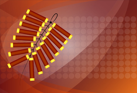 firecrackers fireworksのイラスト素材