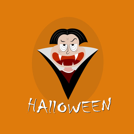 Cartoon Dracula.のイラスト素材