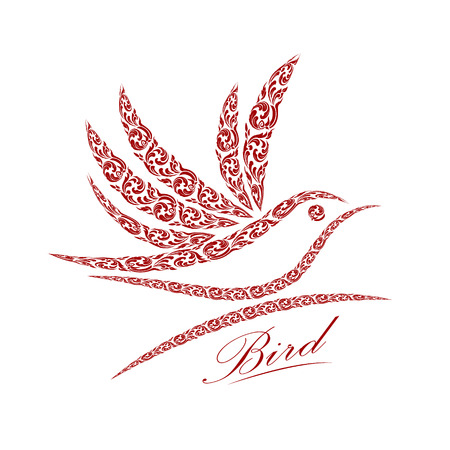 Bird  designのイラスト素材