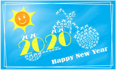 2020 motorcycle logo vector design templateのイラスト素材