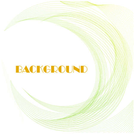 Abstract background with color waves. Vector illustration.のイラスト素材