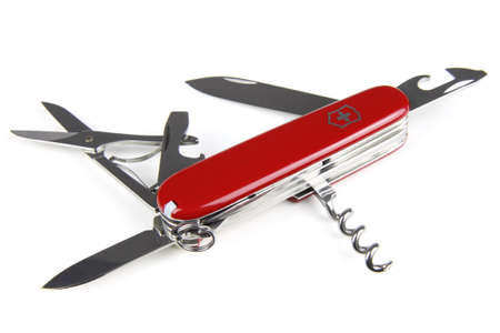Closeup of multifunction knife