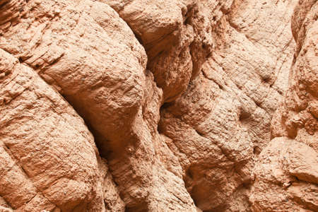 Wind eroded rock texture detail,Geomorphic features, outdoor adventure cliffs, geological...