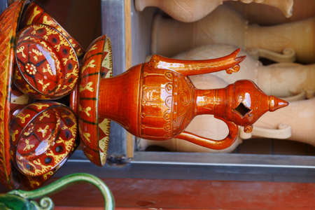 Middle East pottery pot traditional products market
