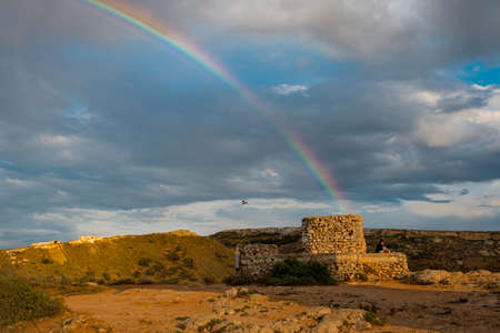 Mountains with a nice landscapeの写真素材