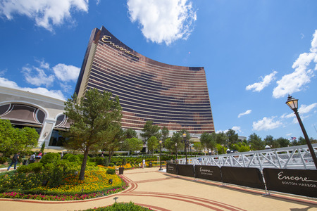 Encore Boston Harbor in City of Everett, Boston, Massachusetts, USA. This luxury resort and casino was opened on June 23, 2019.のeditorial素材