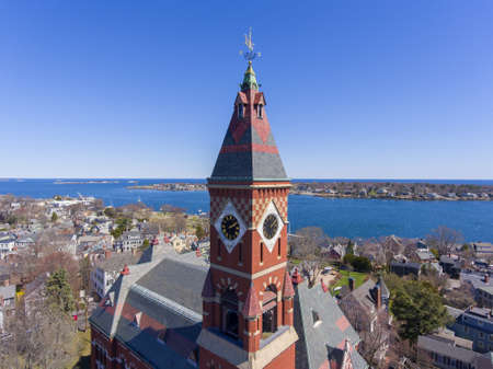 Abbott Hall, built in 1876, is located at 188 Washington Street and now is town hall of Marblehead,...