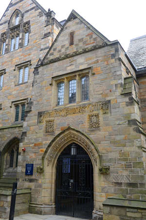Jonathan Edwards College in Yale University, New Haven, Connecticut, USA.