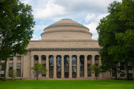 Great Dome of Massachussets Institute of Technology (MIT), Cambridge, Massachusetts MA, USA.の写真素材