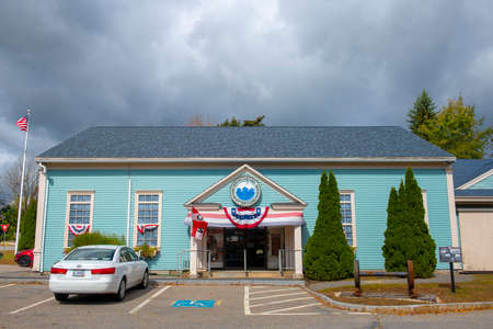 Kittery Historical and Naval Museum at 200 Rogers Road in town of Kittery, Maine ME, USA.のeditorial素材