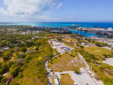 Fort Charlotte was a historic fortification built in 1789 by British in downtown Nassau, New Providence Island, Bahamas.のeditorial素材