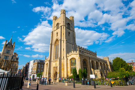 Great St Mary's the University Church of Cambridge University in Central Cambridge, England, UK.のeditorial素材