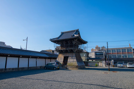 Kosho Ji Temple is a Jodo Shinshu Buddhist temple next to Nishi Honganji Temple in city of Kyoto, Japan. This temple belongs to Historic Monuments of Ancient Kyoto, a UNESCO Worldのeditorial素材