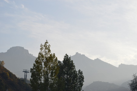 View of Bai Shishanの写真素材