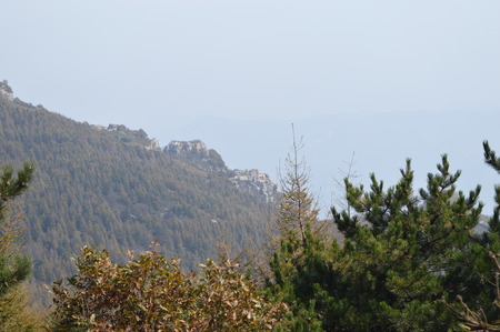 Nature view of Bai Shishanの写真素材