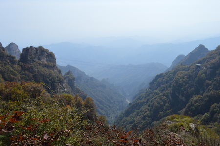 Nature view of Bai Shishanの写真素材
