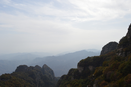 Nature view of Bai Shishanの写真素材