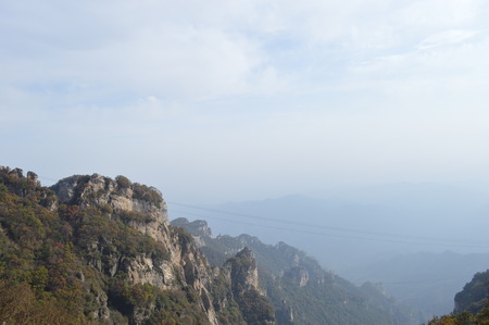 Nature view of Bai Shishanの写真素材