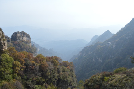 Nature view of Bai Shishanの写真素材