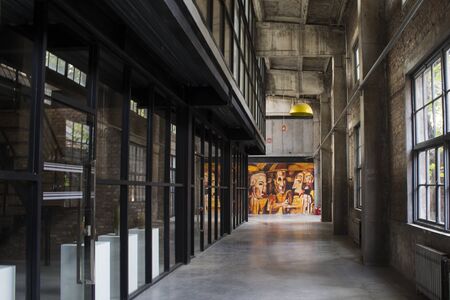 Zibo,Shandong,China-september,9,2019: the master studio,1954 cultural creative park at Kunlun townのeditorial素材