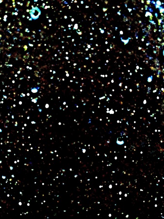 Little spot in the black colour