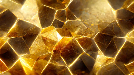 3D render gold abstract background with soft glowing backdrop texture for christmas and valentine.の写真素材