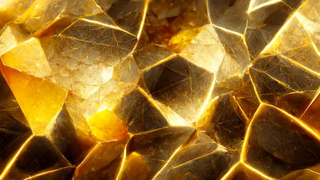 3D render gold abstract background with soft glowing backdrop texture for christmas and valentine.の写真素材