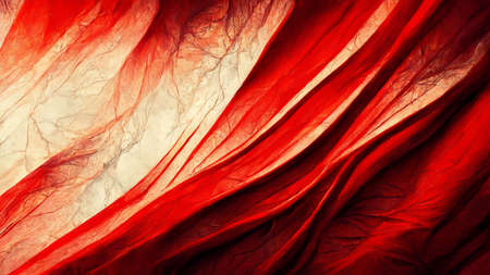 Red Abstract Wallpaper. Red Holiday glowing Abstract Defocused Background for Christmas and New Yearの写真素材