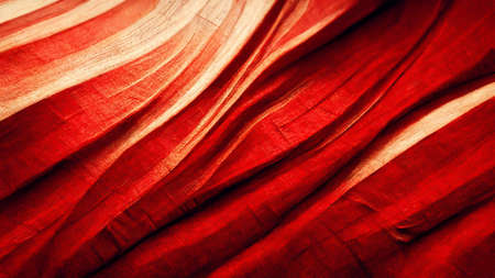 Red Abstract Wallpaper. Red Holiday glowing Abstract Defocused Background for Christmas and New Yearの写真素材