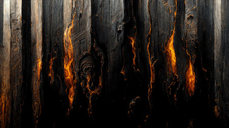 3D illustration Wooden texture background. Backdrop of wood planks, wood surface texture background.の写真素材