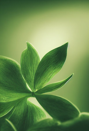 Lucky charm background of 3D render, suitable for a mobile screen, phone desktop, landing page, UI UX, and wallpaper.の写真素材