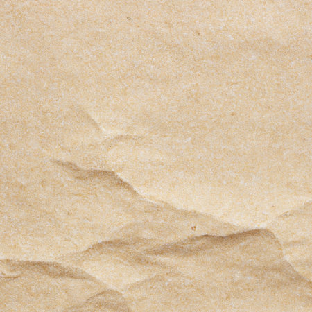 Sand crumpled background paper texture. High quality background and copy space for text.の写真素材