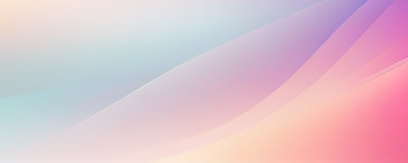 Soft colorful background with gradient pastel color palette. Abstract modern background. Illustration for banner, presentation template, wallpaper, text place and social media. Abstract geometric fashion.の写真素材