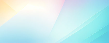 Soft colorful background with gradient pastel color palette. Abstract modern background. Illustration for banner, presentation template, wallpaper, text place and social media. Abstract geometric fashion.の写真素材