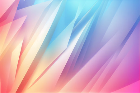 Soft colorful background with gradient pastel color palette. Abstract modern background. Illustration for banner, presentation template, wallpaper, text place and social media. Abstract geometric fashion.の写真素材
