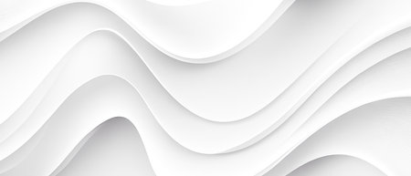 Modern soft luxury texture white and light gray with smooth and clean subtle background illustration. Wide angle format banner.の写真素材